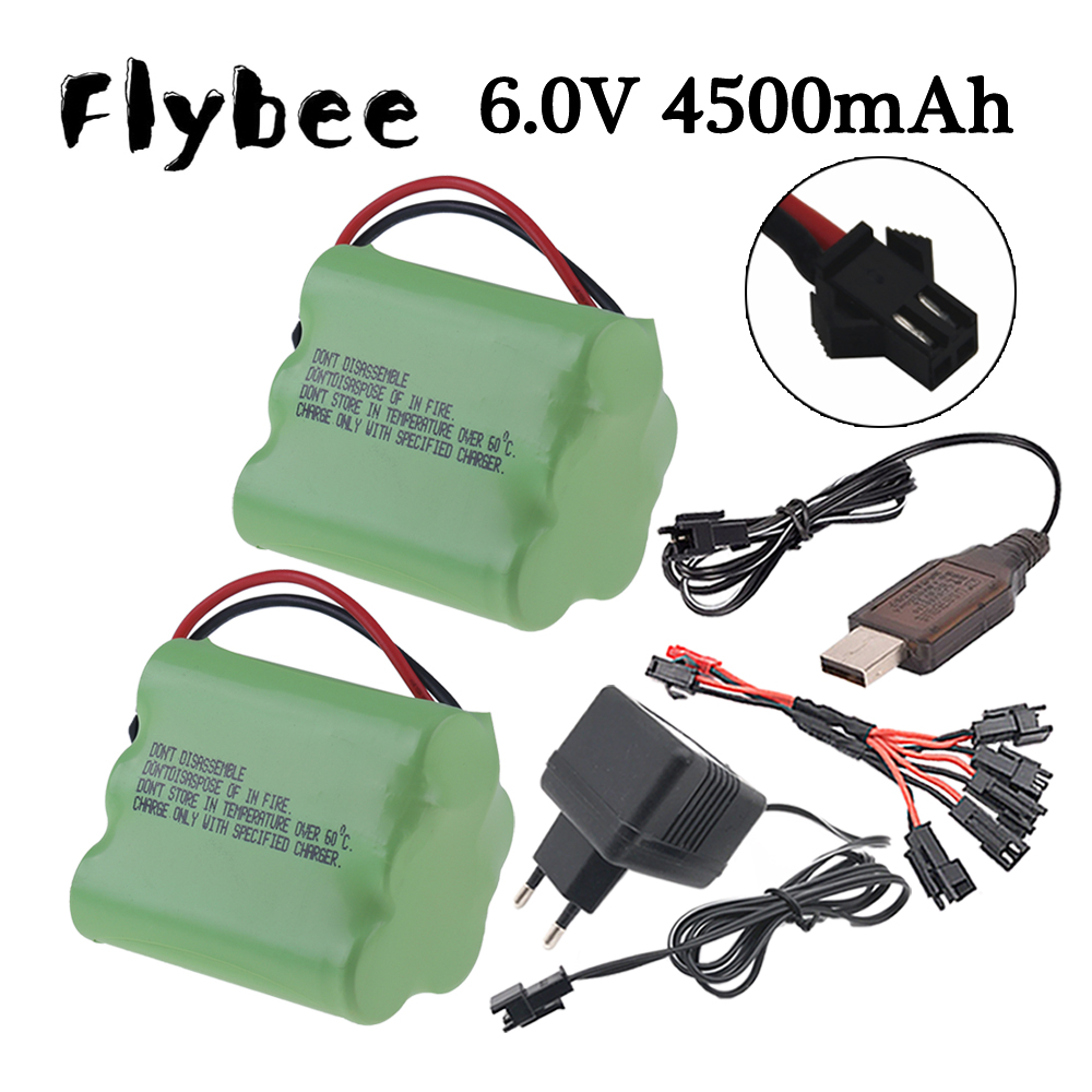 Rc Hobby Boat - 6v 4500mAh 니켈 수소 배터리 SM