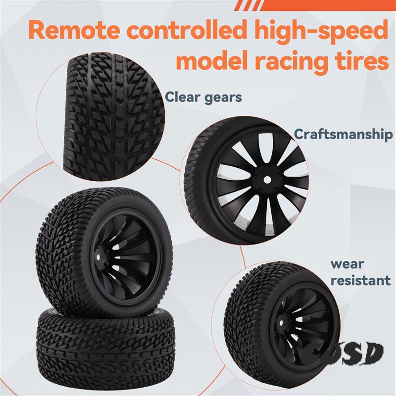 Rc Hobby Zone - CJSD-HBX 1/12 고속 RC 자동차 타이어