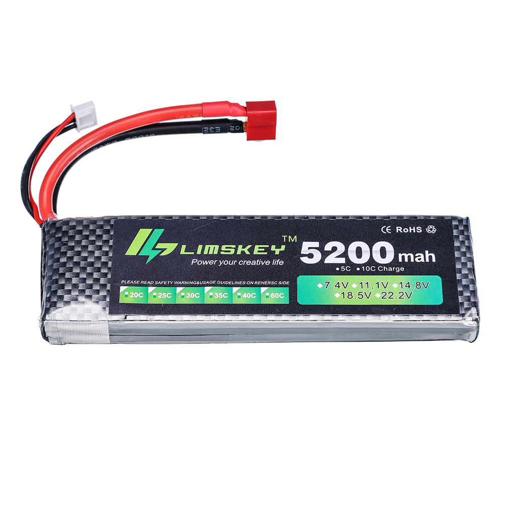 림스키 파워 배터리 7.4V 5200mAh 배터리 30 - Rc Hobby Boat 리뷰 및 가격