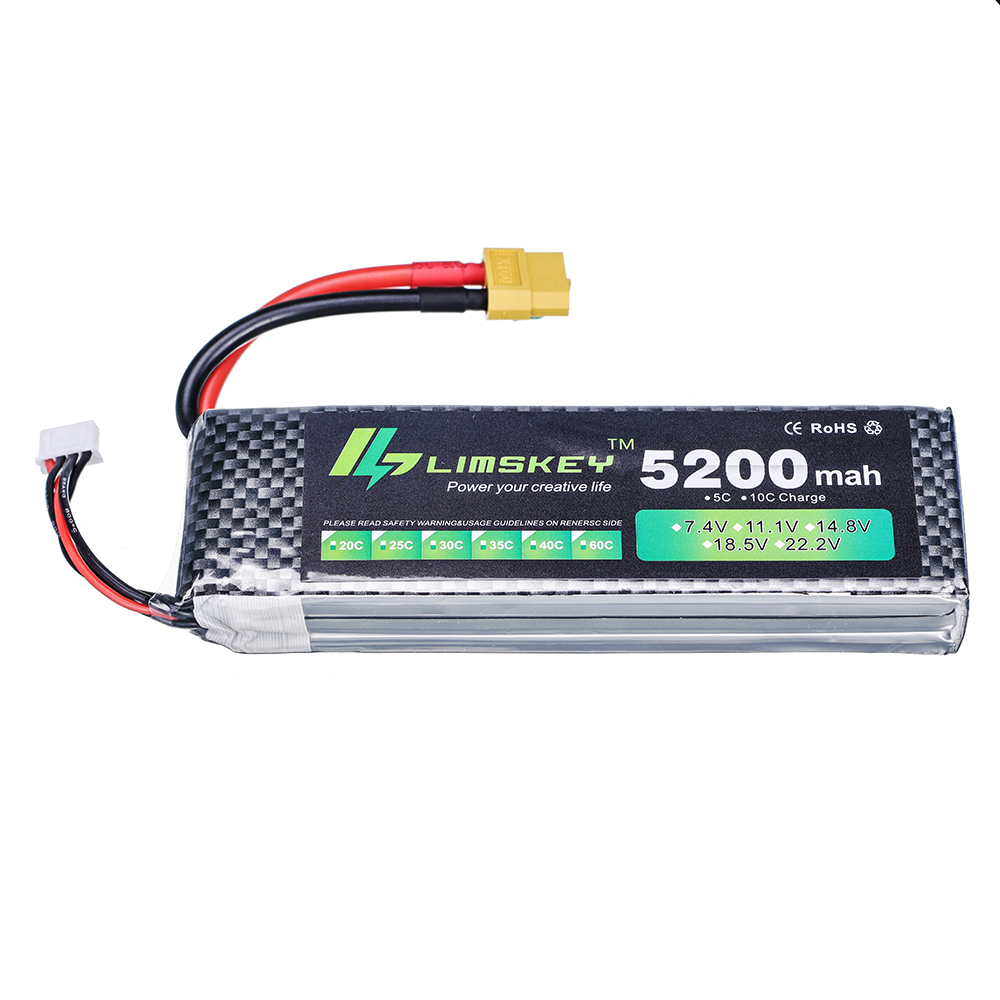 림스키 파워 배터리 7.4V 5200mAh 배터리 30 - Rc Hobby Boat 리뷰 및 가격