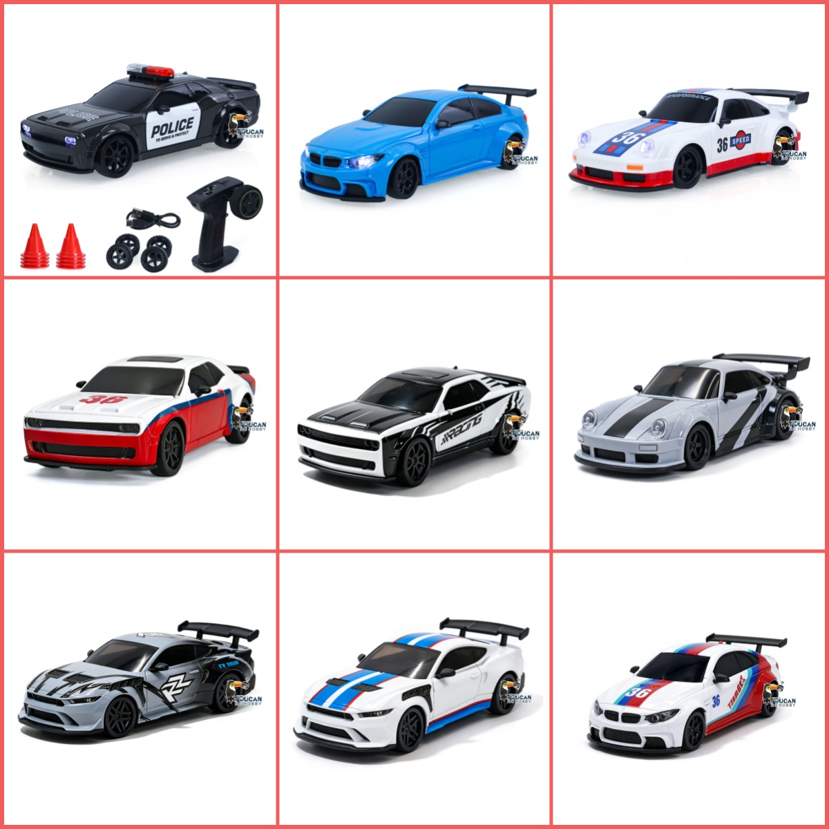 신형 1/36 RC 드리프트 카 3611 고속 4WD  - Rc Hobby Nook 리뷰 및 가격