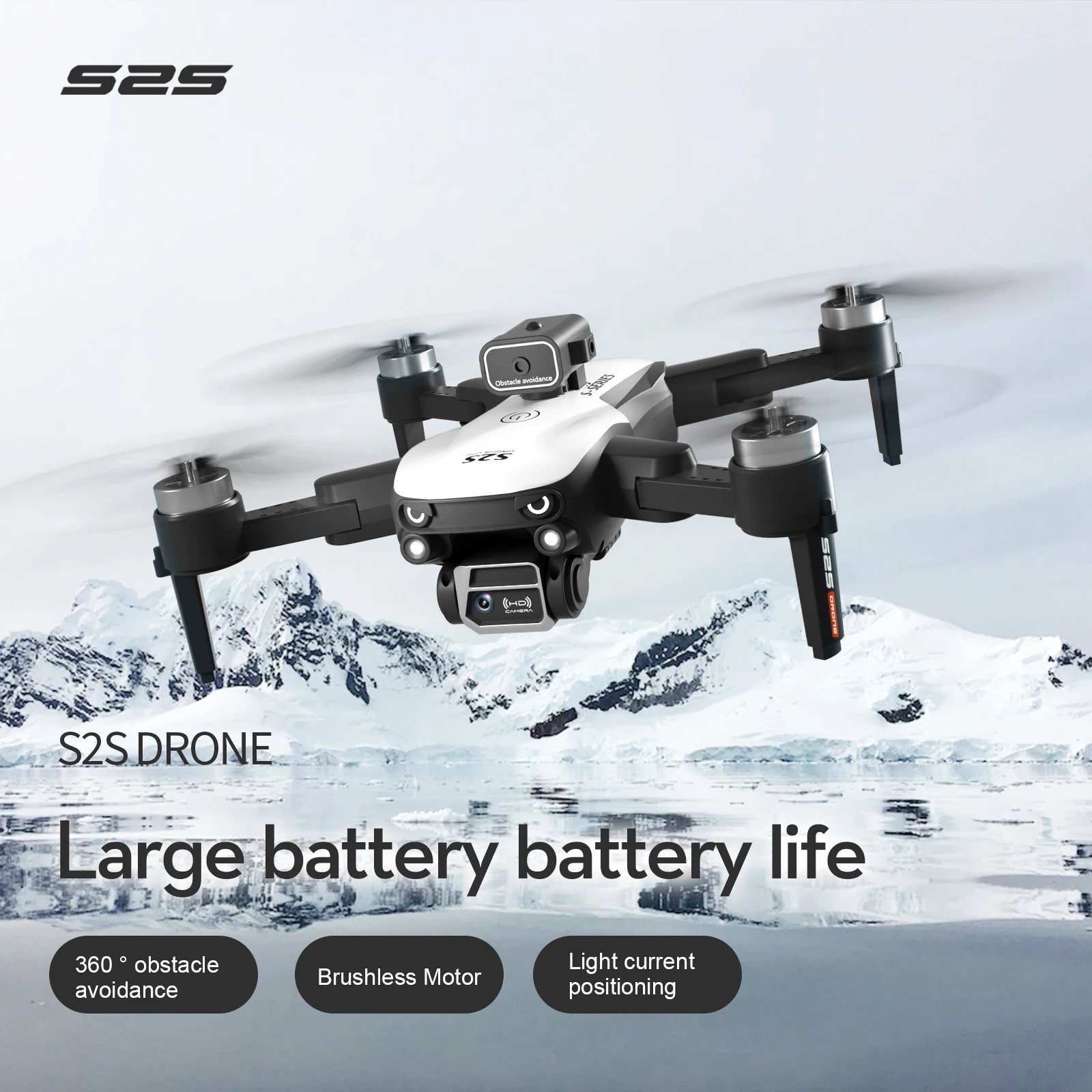 새로운 S2S 드론 8K 전문가용 HD 듀얼 카메라 브 - Rc Hobby Wholesale 리뷰 및 가격