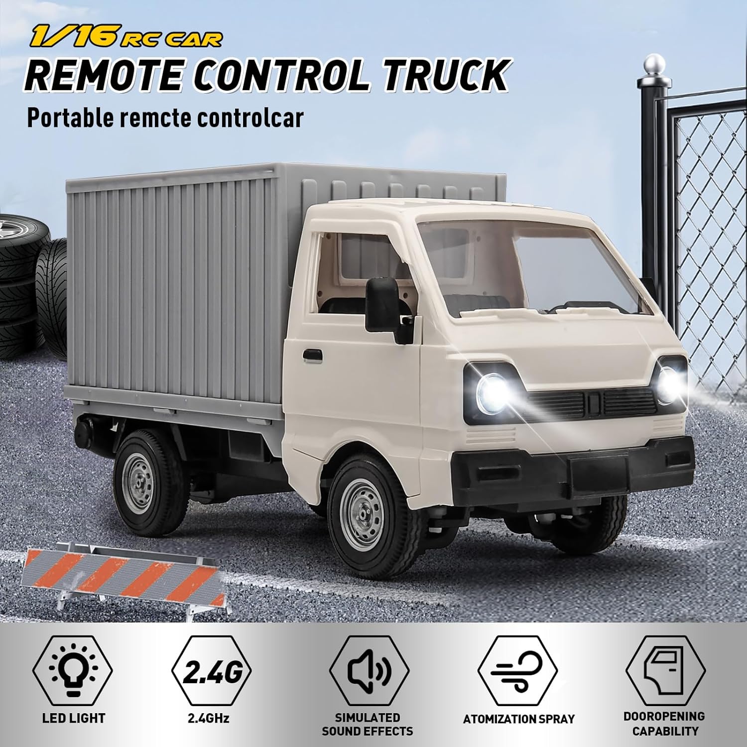 KF21 RC 트럭 1:16 2.4GHZ RC 자동차  - Rc Hobby Nook 리뷰 및 가격