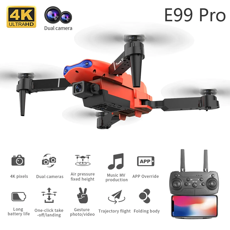 E99Pro 접이식 RC 헬리콥터 4K 5G WIFI  - Rc Hobby Wholesale 리뷰 및 가격