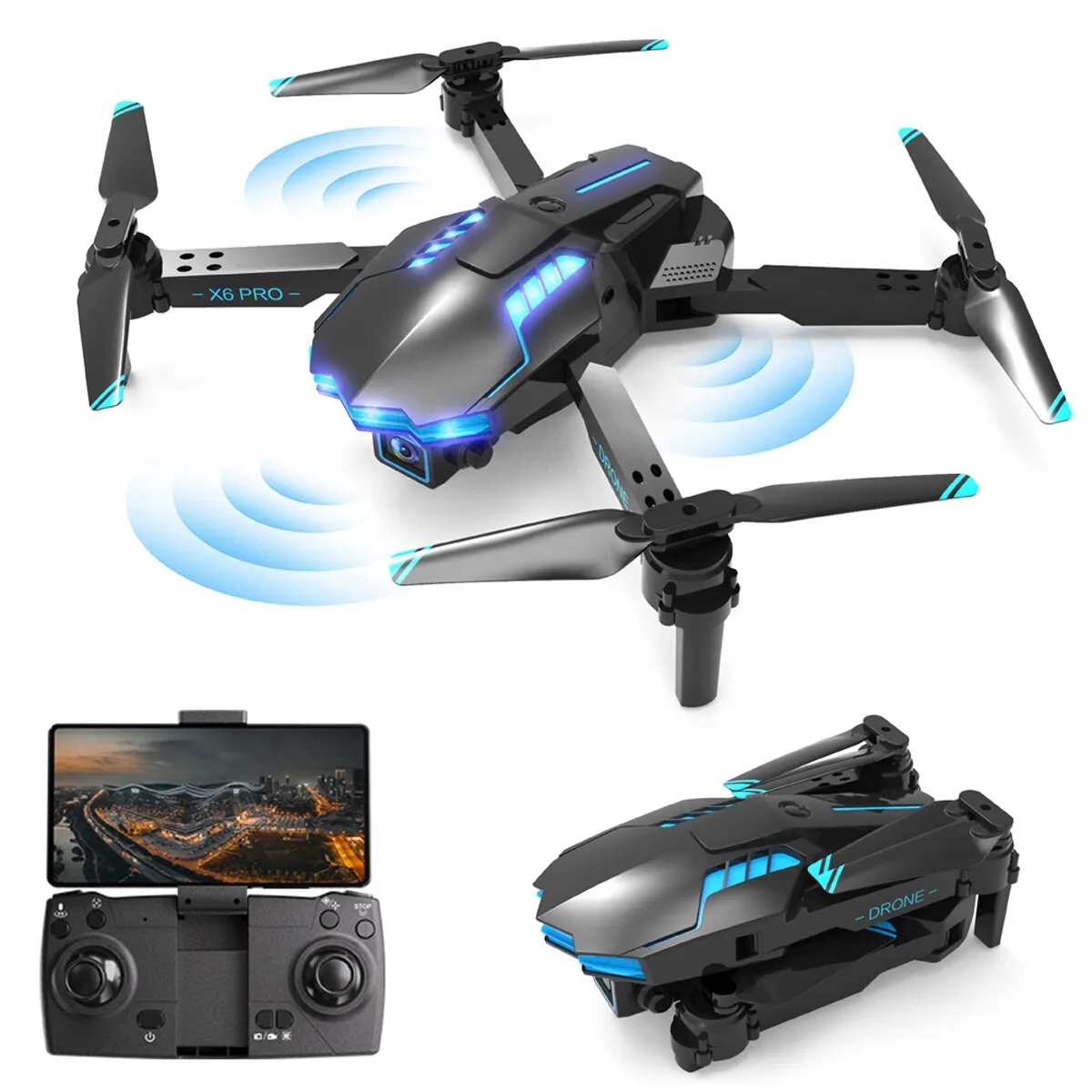 초보자를 위한 카메라가 장착된 KBDFA X6 PRO  - Rc Hobby Wholesale 리뷰 및 가격