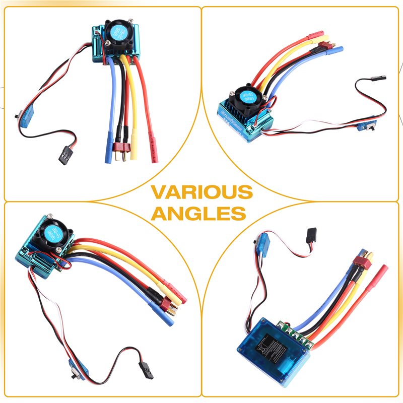 MACH-60A 브러시리스 ESC 속도 컨트롤러(T 플 - Rc Hobby Motors 리뷰 및 가격