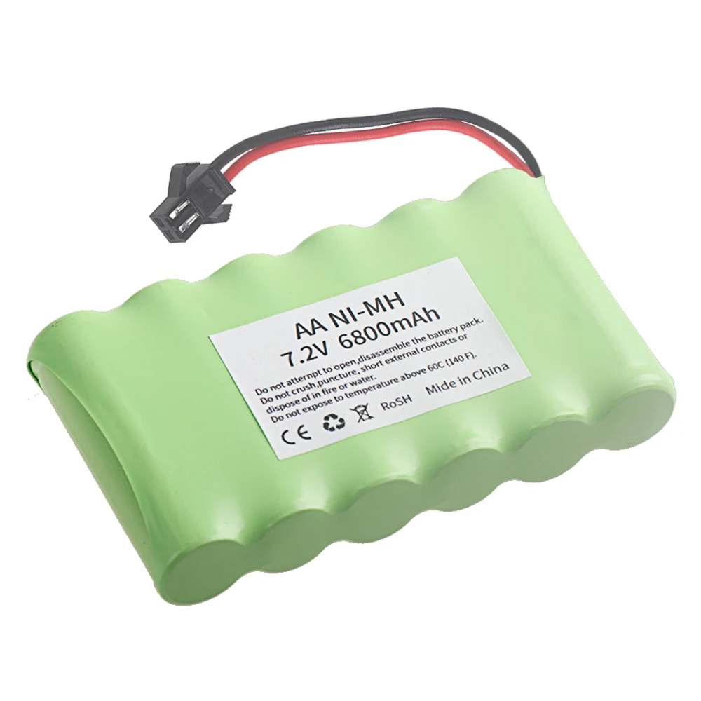 Ni-MH 7.2V 6800mAh SM 플러그 배터리  - Rc Hobby Boat 리뷰 및 가격
