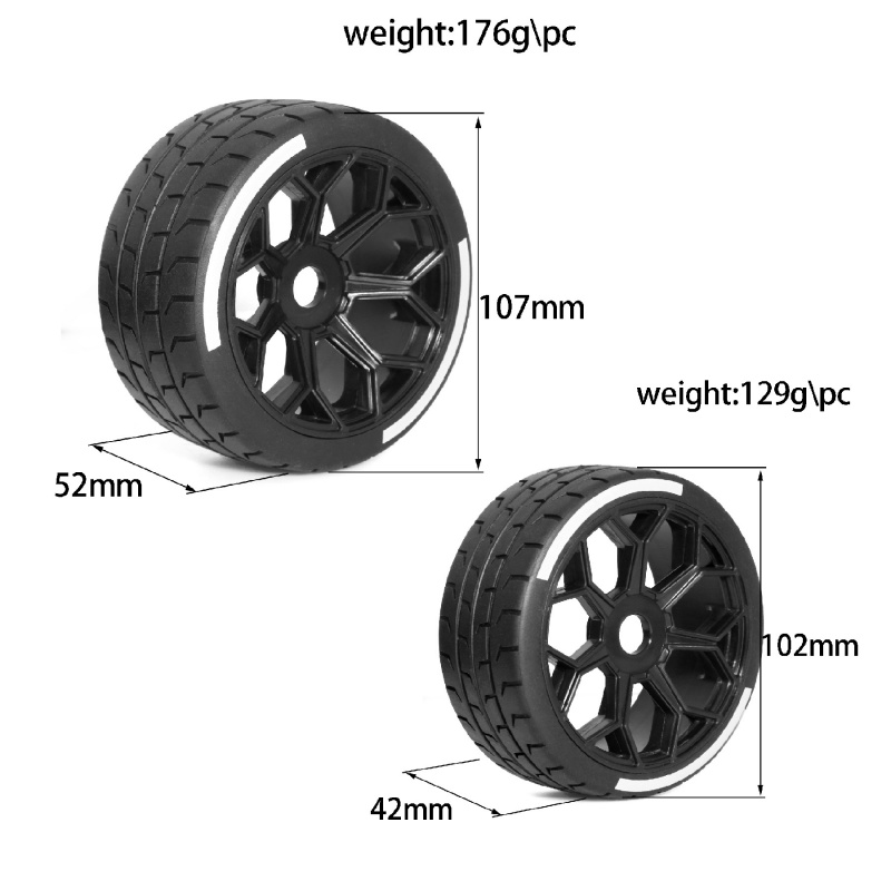 4개입 RC 온로드 타이어, 1/7 ARRMA ARRM - Rc Hobby Zone 리뷰 및 가격