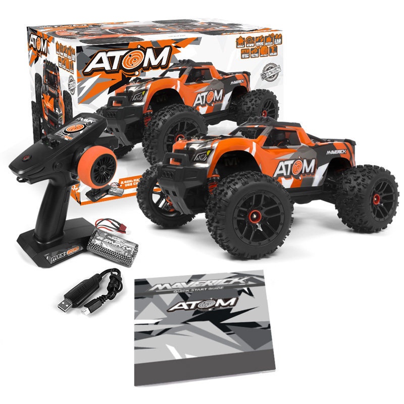 HPI 매버릭 아톰 RC 몬스터 트럭 1/18 스케일  - Rc Hobby Monster Truck 리뷰 및 가격